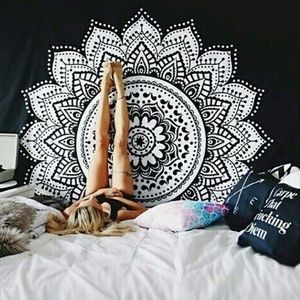 BOHEMIAN MANDALA WALL TAPESTRY